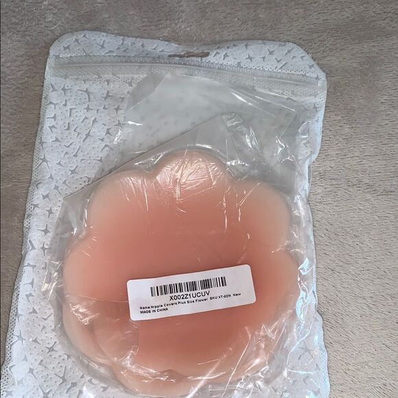 Women’s Silicone Nipple Covers 5.1”- Nude NIP - Picture 7 of 8